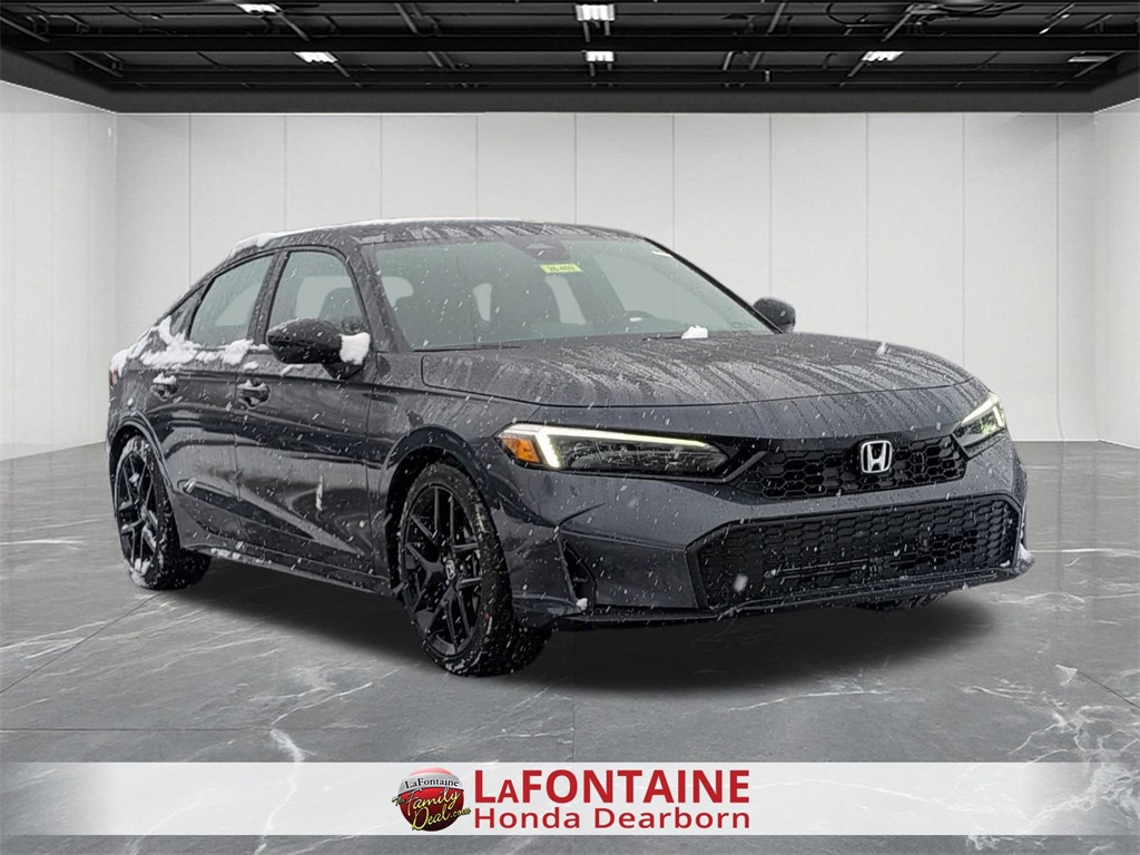 New Meteorite Gray Metallic 2026 Honda Civic Sport for Sale in