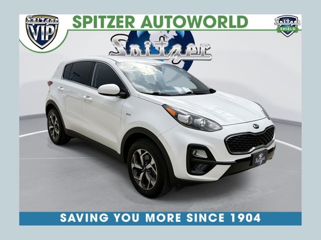 Clear White 2020 Kia Sportage LX AWD SUV / Crossover All-Wheel Drive Automatic