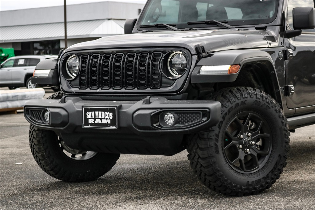 New Car 2024 Jeep Wrangler  Wagon 4 Dr. Willys Wheeler Four Wheel Drive For Sale Under $50,000 In San Marcos, Texas