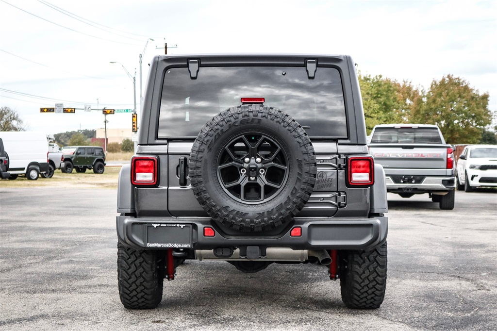 New Car 2024 Jeep Wrangler  Wagon 4 Dr. Willys Wheeler Four Wheel Drive For Sale Under $50,000 In San Marcos, Texas