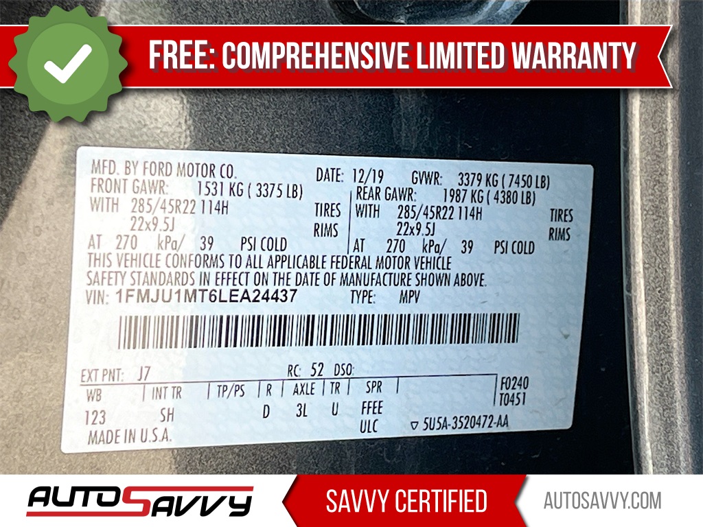 2020 Ford Expedition Platinum Gray at Westside Lexus