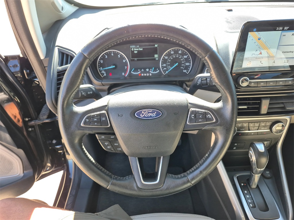 2019 Ford EcoSport Titanium Black at Wharton Ford