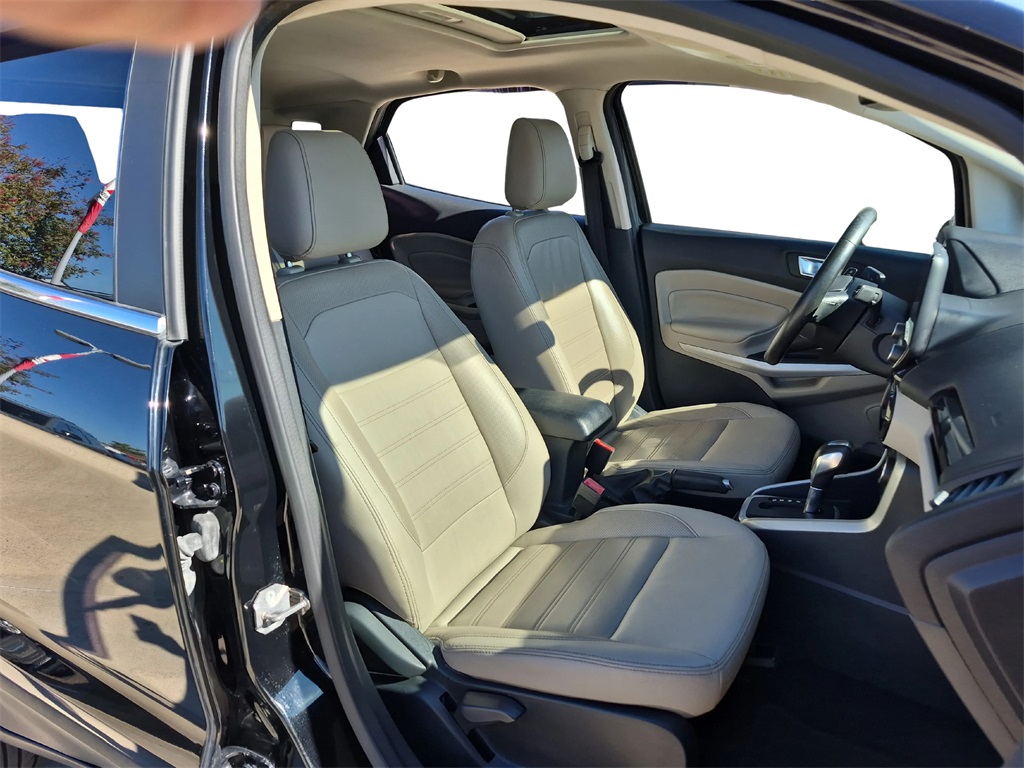 2019 Ford EcoSport Titanium Black at Wharton Ford