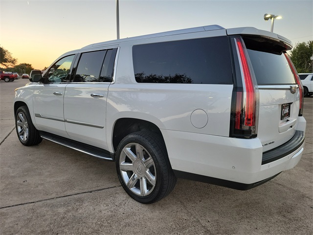 2018 Cadillac Escalade ESV Luxury White at DeMontrond Gulf Freeway