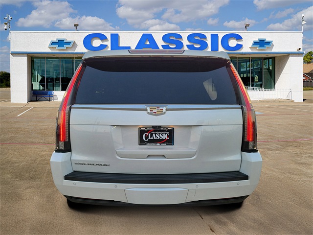 2018 Cadillac Escalade ESV Luxury White at DeMontrond Gulf Freeway