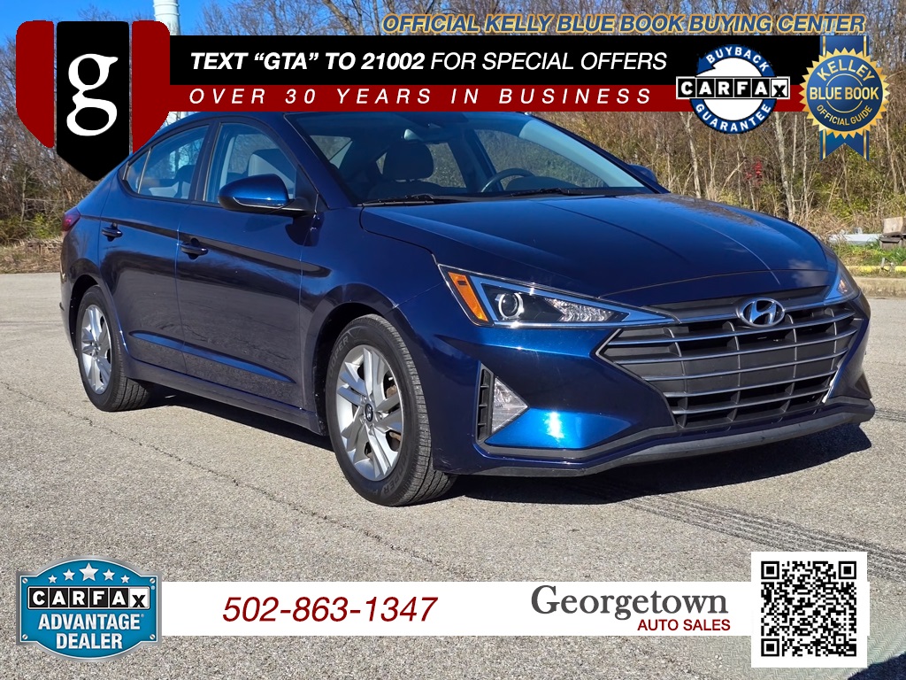 2020 Hyundai Elantra Value Edition