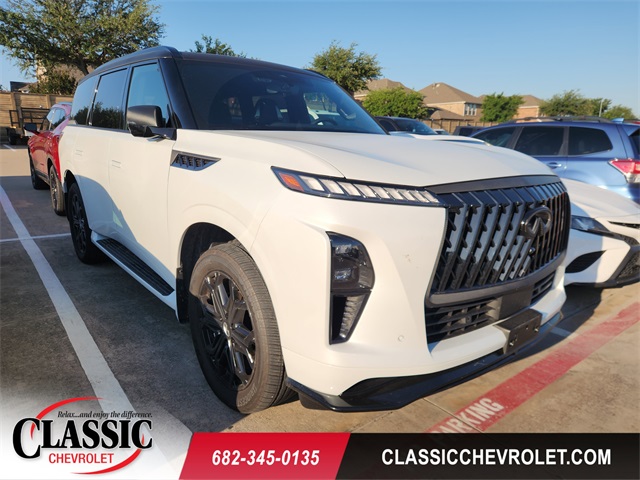 Radiant White 2026 INFINITI QX80 Sport AWD SUV / Crossover All-Wheel Drive 9-Speed Automatic