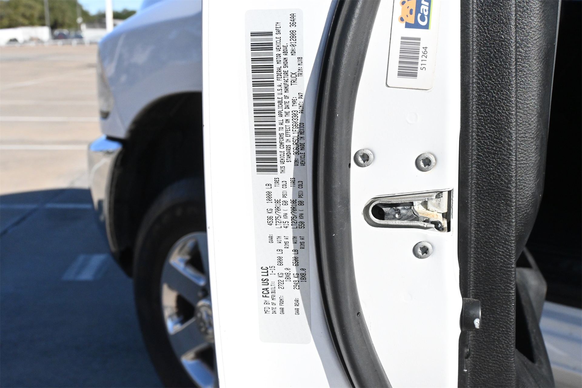 2015 Ram 2500 Big Horn White at Texan Dodge Chrysler Jeep Ram