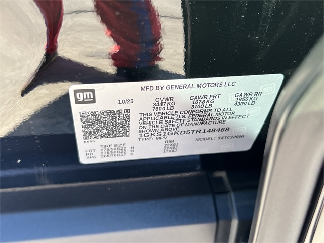 2026 GMC Yukon XL Elevation Black at Bayway Cadillac of The Woodlands