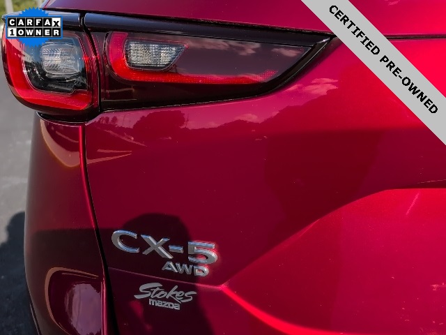 2023 Mazda CX-5 2.5 S Premium Package Red at Stokes Mazda