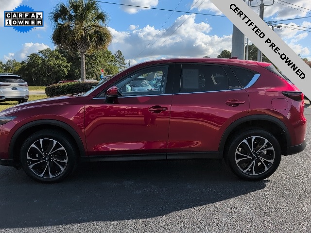 2023 Mazda CX-5 2.5 S Premium Package Red at Stokes Mazda