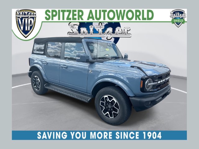 Blue (Azure Gray Metallic Tri-Coat) 2025 Ford Bronco SUV / Crossover Four-Wheel Drive Automatic