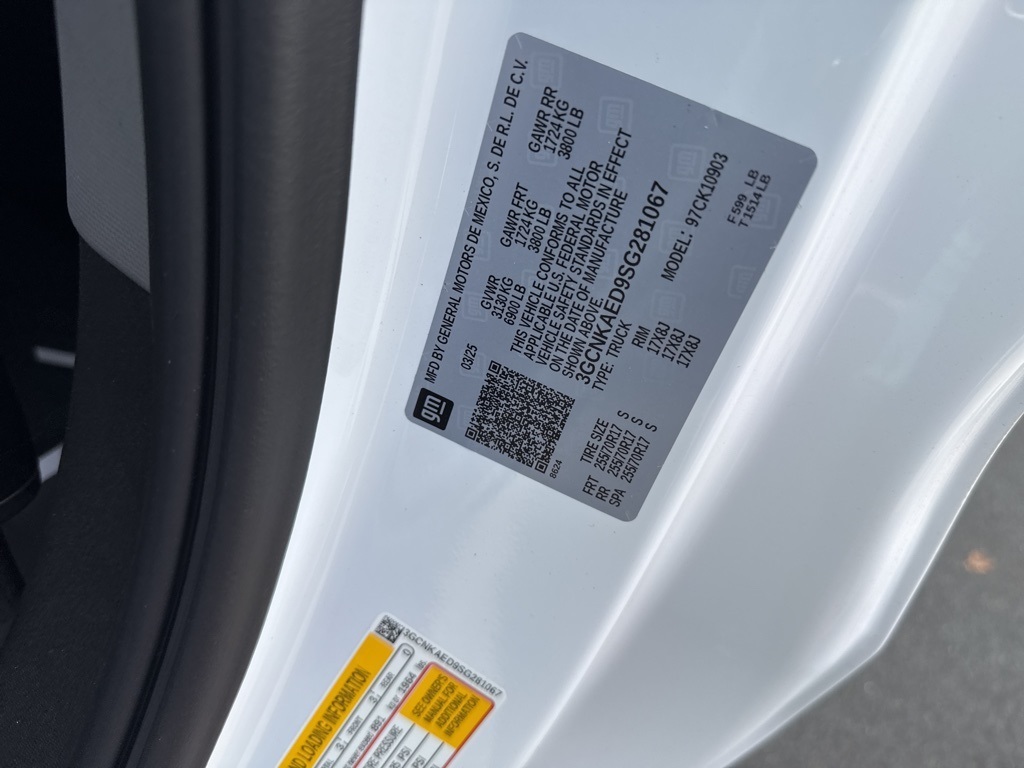 2025 Chevrolet Silverado 1500