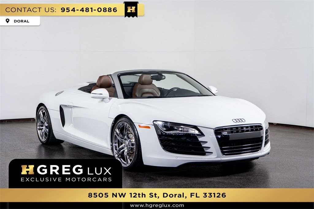 2011 Audi R8 4.2 quattro Spyder AWD