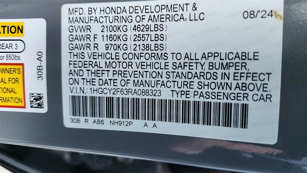 2024 Honda Accord Hybrid