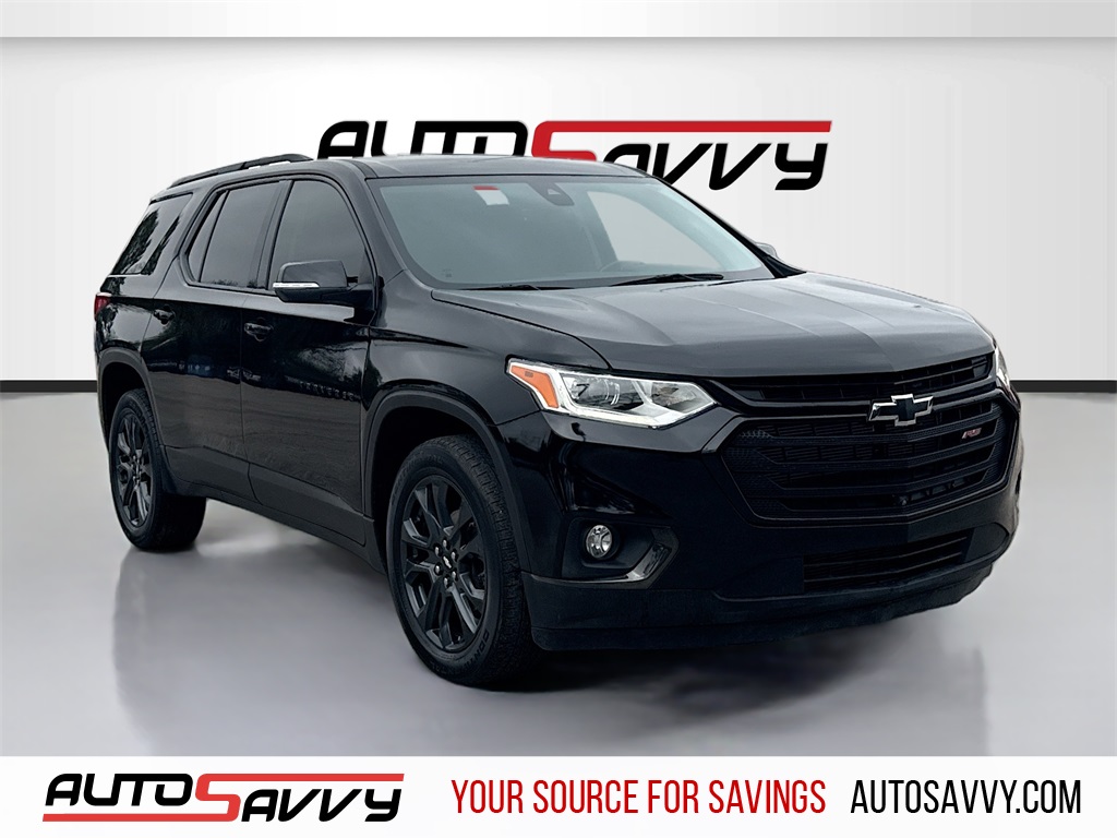 2021 Chevrolet Traverse RS Black at Texan Dodge Chrysler Jeep Ram