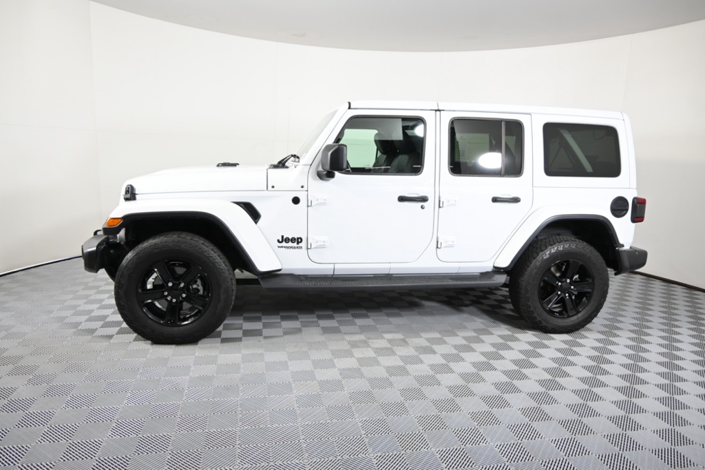 Used 2021 Jeep Wrangler Unlimited Sahara Altitude with VIN 1C4HJXEG5MW553499 for sale in Forest Lake, Minnesota