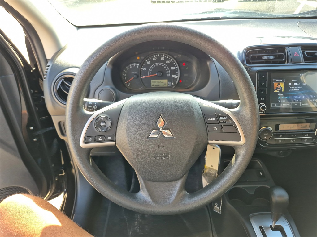 2024 Mitsubishi Mirage LE Black at Wharton Ford
