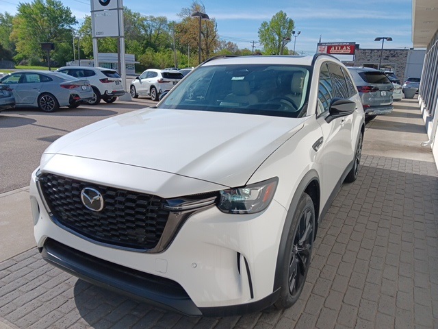 White 2025 MAZDA CX-90 PHEV for sale in South Bend, IN Photo 3