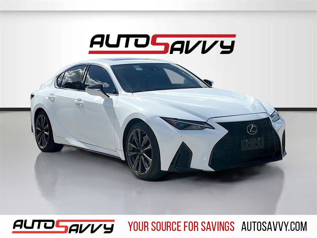 2022 Lexus IS 350 F SPORT White at North Houston Mitsubishi