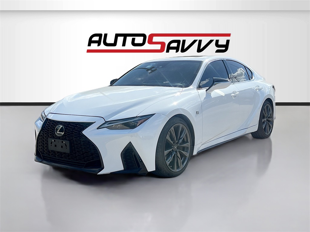 2022 Lexus IS 350 F SPORT White at North Houston Mitsubishi