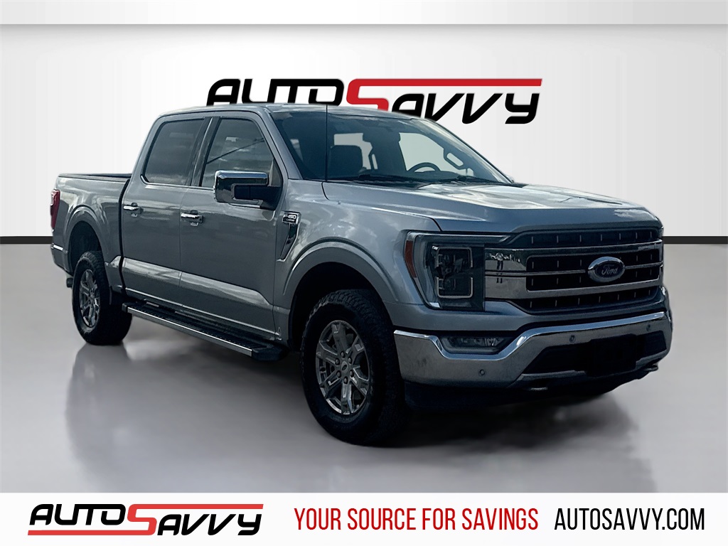 2022 Ford F-150 Lariat Silver at DeMontrond Ford