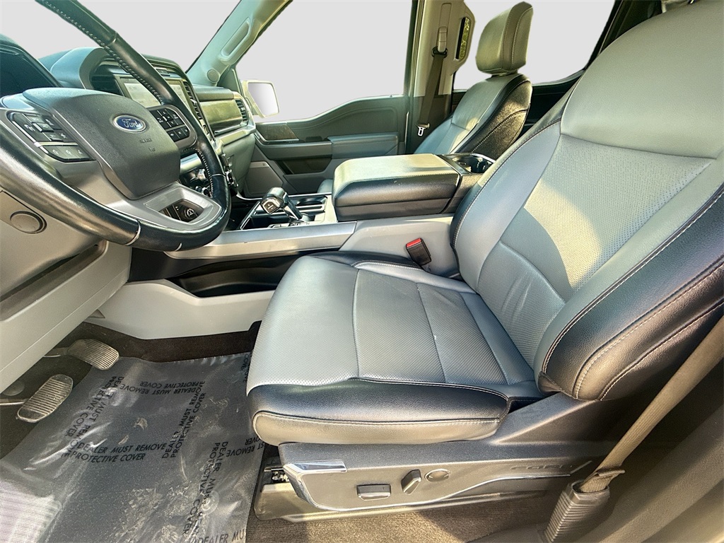 2022 Ford F-150 Lariat Silver at DeMontrond Ford