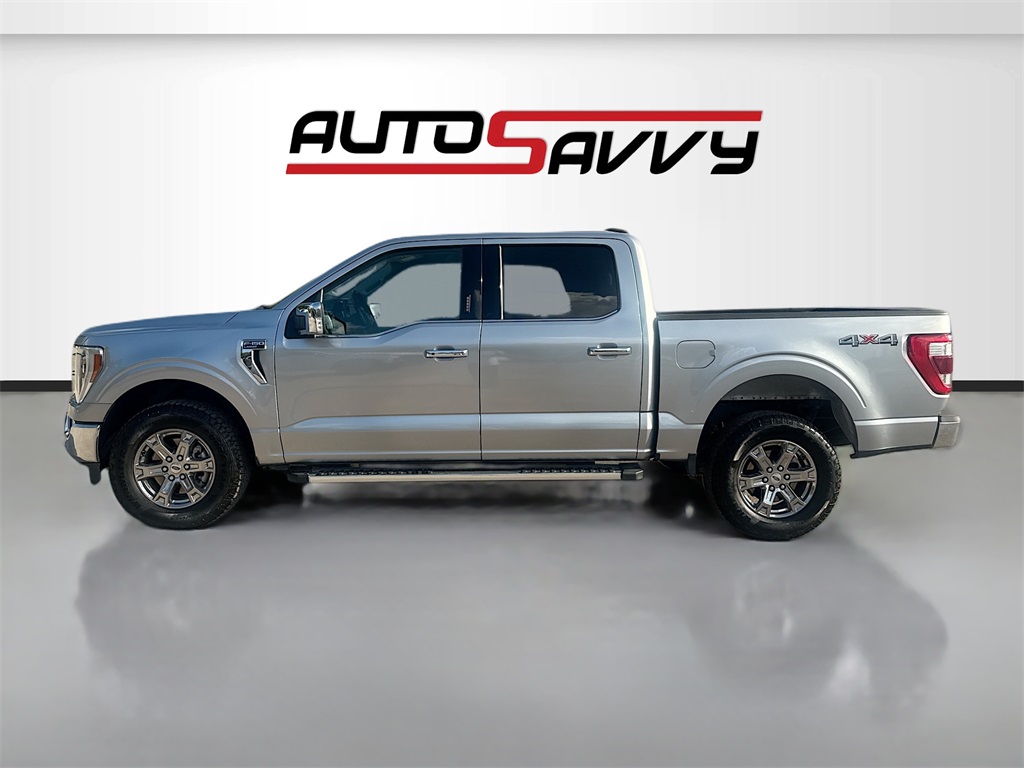 2022 Ford F-150 Lariat Silver at DeMontrond Ford
