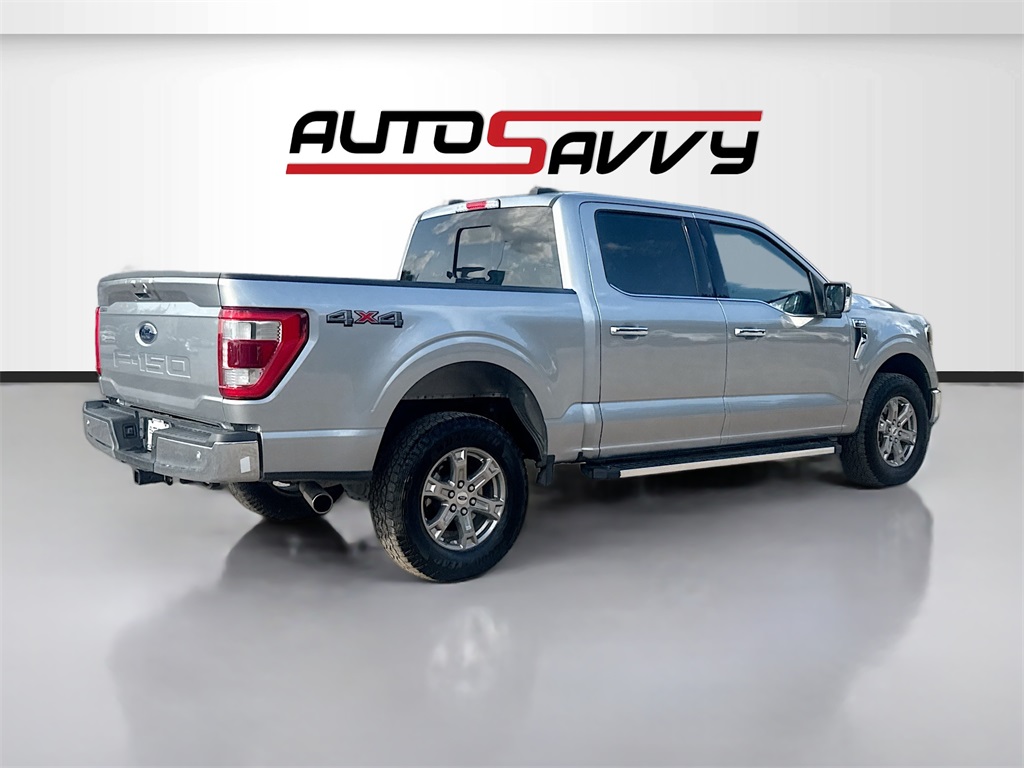 2022 Ford F-150 Lariat Silver at DeMontrond Ford