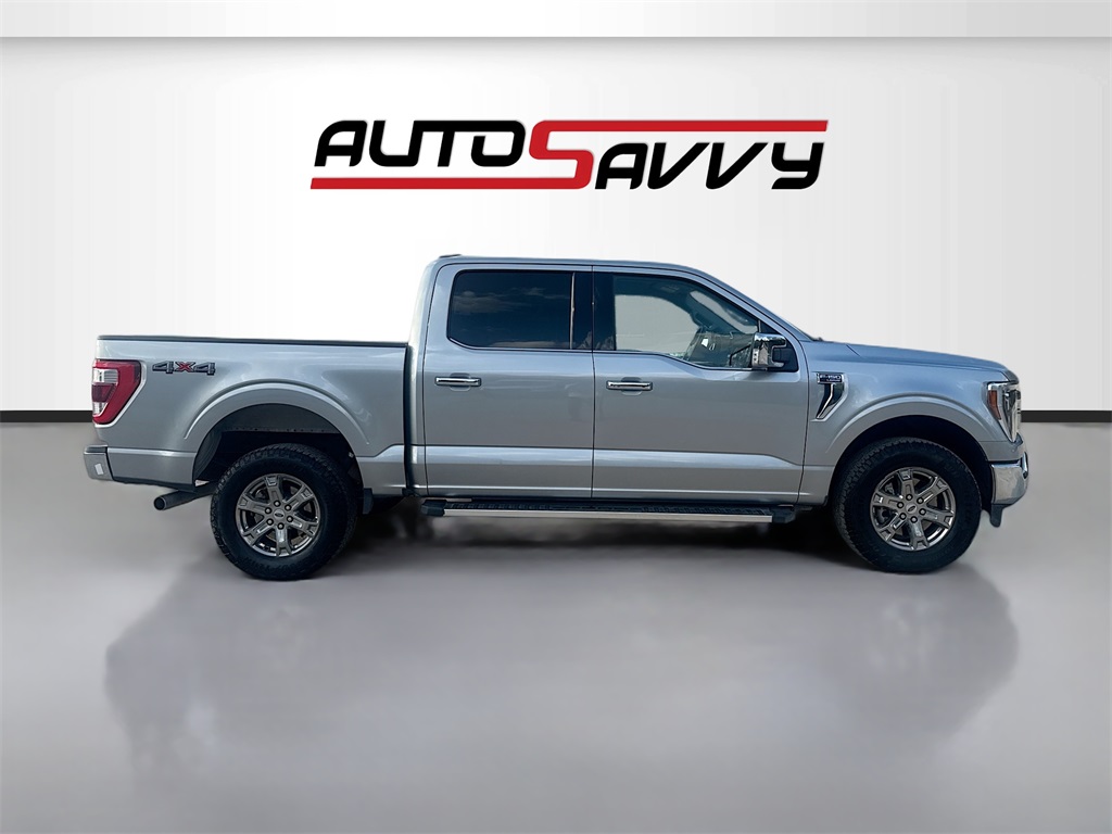 2022 Ford F-150 Lariat Silver at DeMontrond Ford