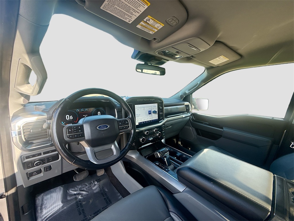 2022 Ford F-150 Lariat Silver at DeMontrond Ford