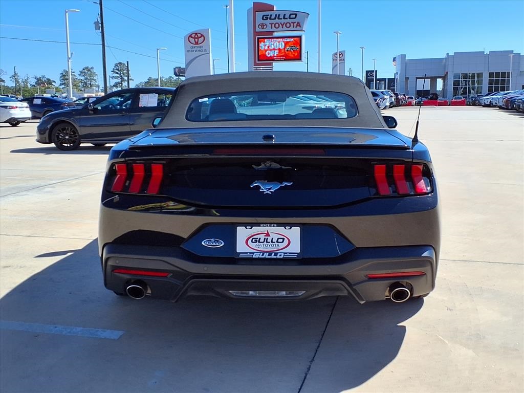 2024 Ford Mustang EcoBoost Premium Black at Toyota of Victoria
