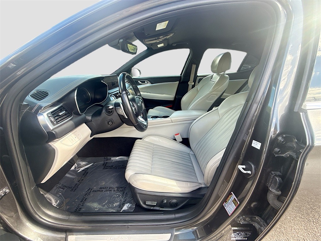 2022 Genesis G70 3.3T Gray at Bayway Chrysler Dodge Jeep Ram