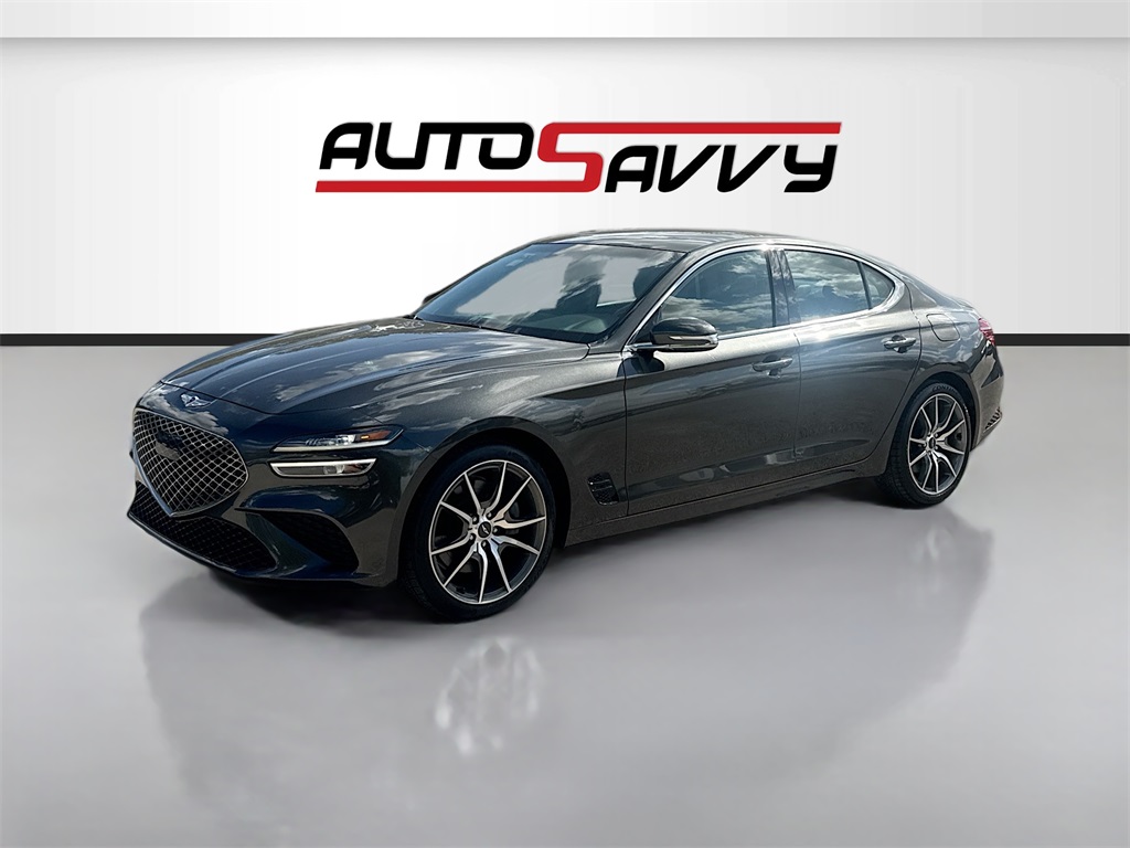 2022 Genesis G70 3.3T Gray at Bayway Chrysler Dodge Jeep Ram