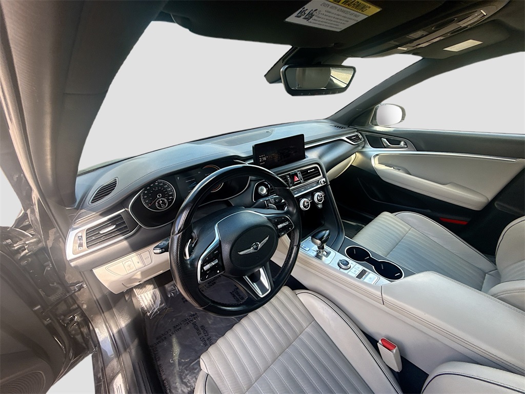 2022 Genesis G70 3.3T Gray at Bayway Chrysler Dodge Jeep Ram