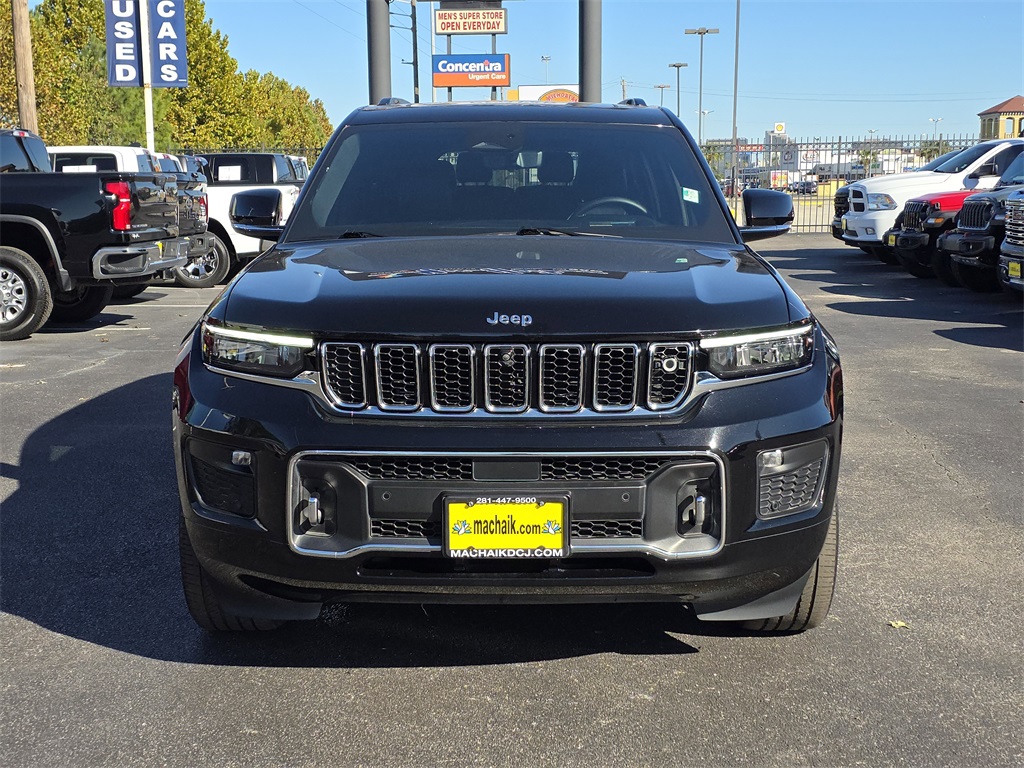 2023 Jeep Grand Cherokee L Overland Black at North Houston Mitsubishi