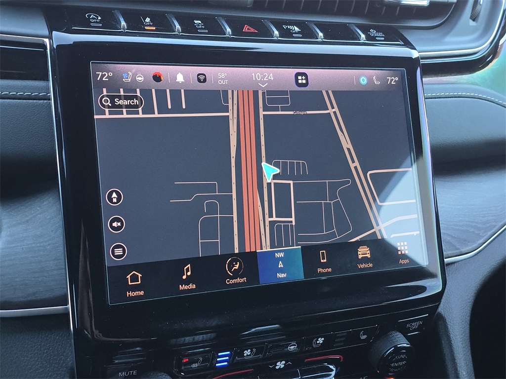 2023 Jeep Grand Cherokee L Overland Black at North Houston Mitsubishi