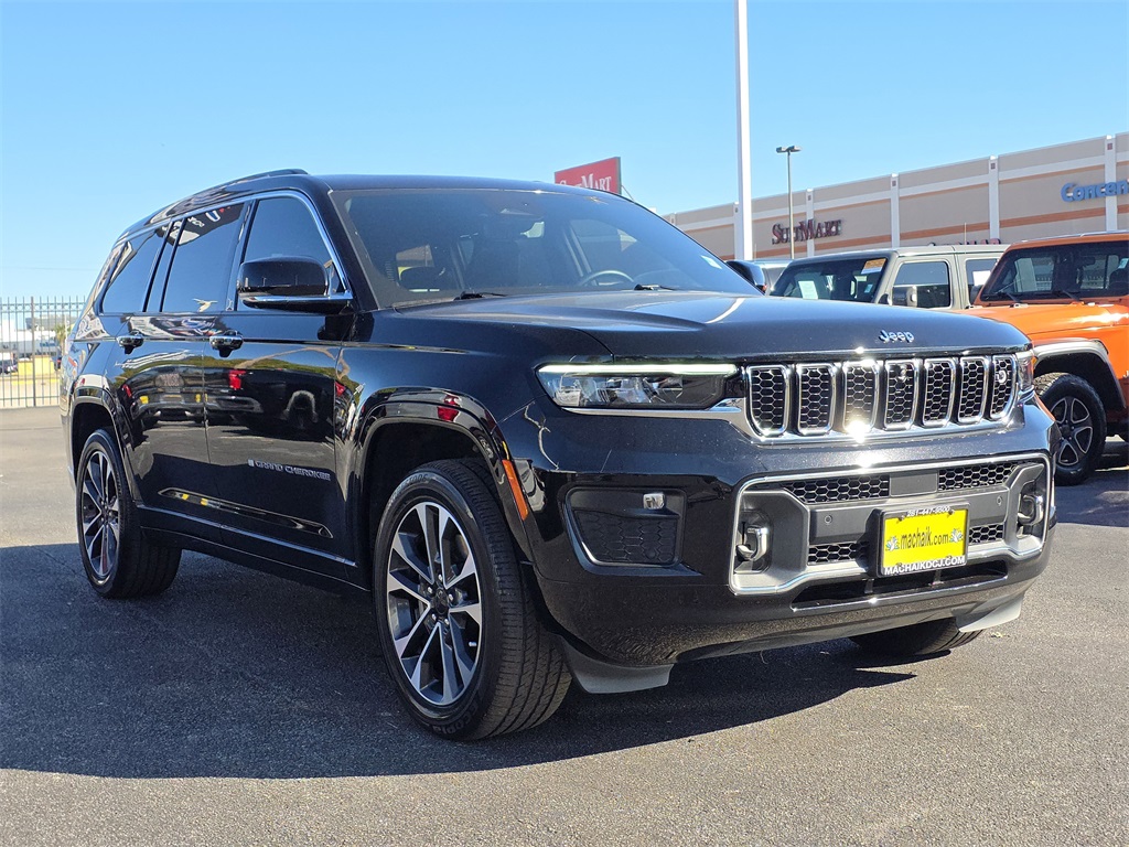2023 Jeep Grand Cherokee L Overland Black at North Houston Mitsubishi