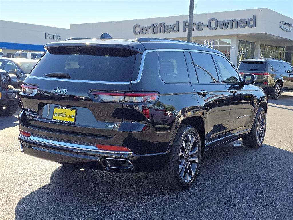 2023 Jeep Grand Cherokee L Overland Black at North Houston Mitsubishi