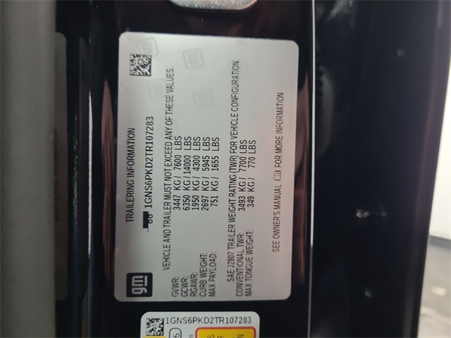 2026 – Chevrolet – Tahoe