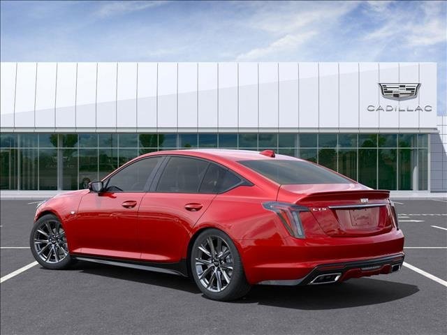 2025 Cadillac CT5 Sport Red at AutoSavvy Houston Northwest