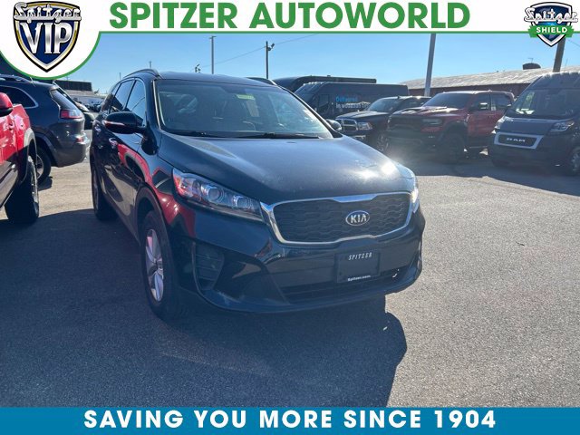 Ebony Black 2019 Kia Sorento SUV / Crossover Front-Wheel Drive 6-Speed Automatic