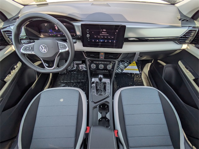 2025 Volkswagen Taos 1.5T S White at Stokes Volkswagen