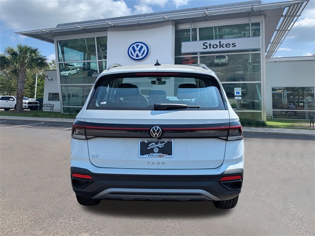 2025 Volkswagen Taos 1.5T S White at Stokes Volkswagen