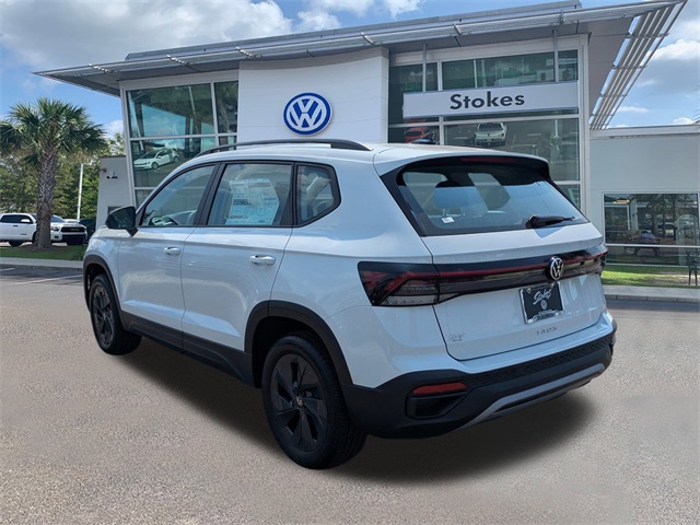 2025 Volkswagen Taos 1.5T S White at Stokes Volkswagen