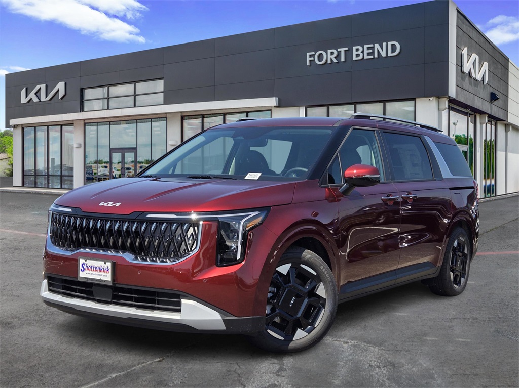 2026 Kia Carnival EX Red at DeMontrond Automotive Group