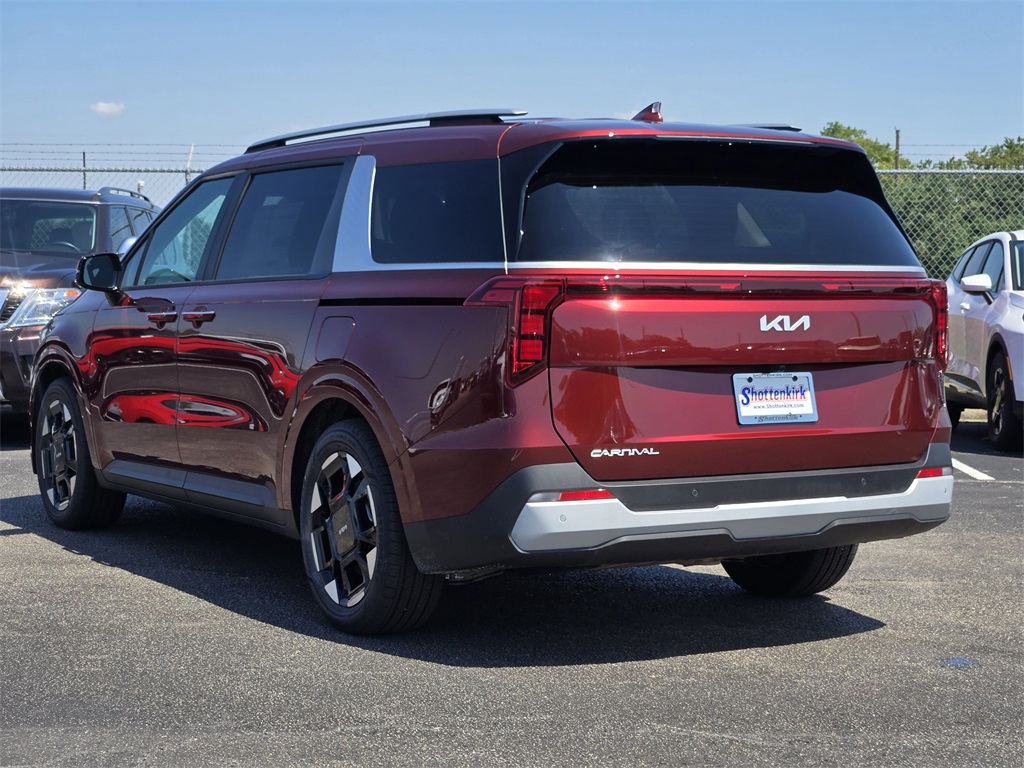 2026 Kia Carnival EX Red at DeMontrond Automotive Group
