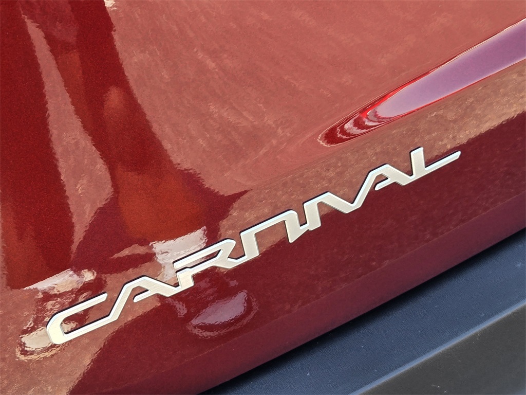 2026 Kia Carnival EX Red at DeMontrond Automotive Group