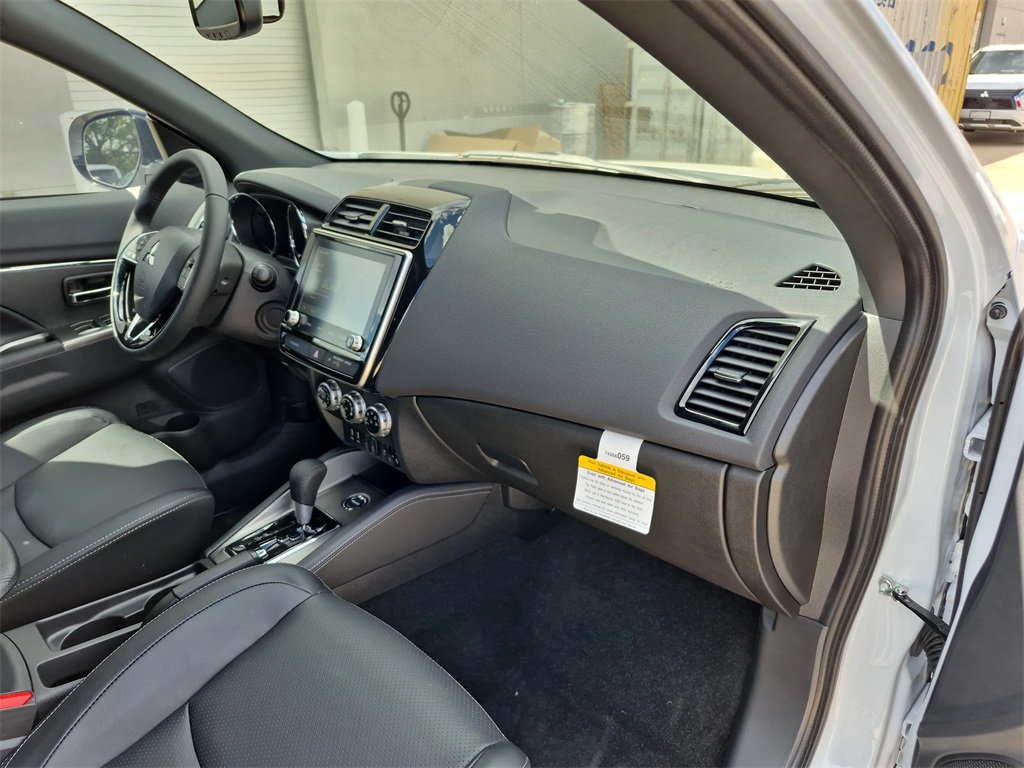 2025 Mitsubishi Outlander Sport SEL White at North Houston Mitsubishi