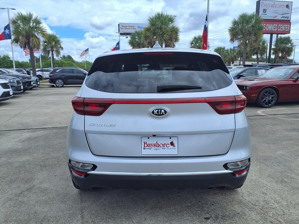 2022 Kia Sportage LX Silver at Bayshore Chrysler Jeep Dodge Ram